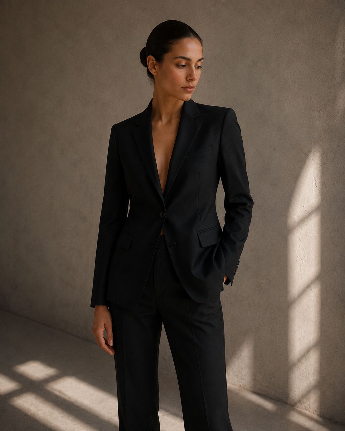 The Regent Black Suit