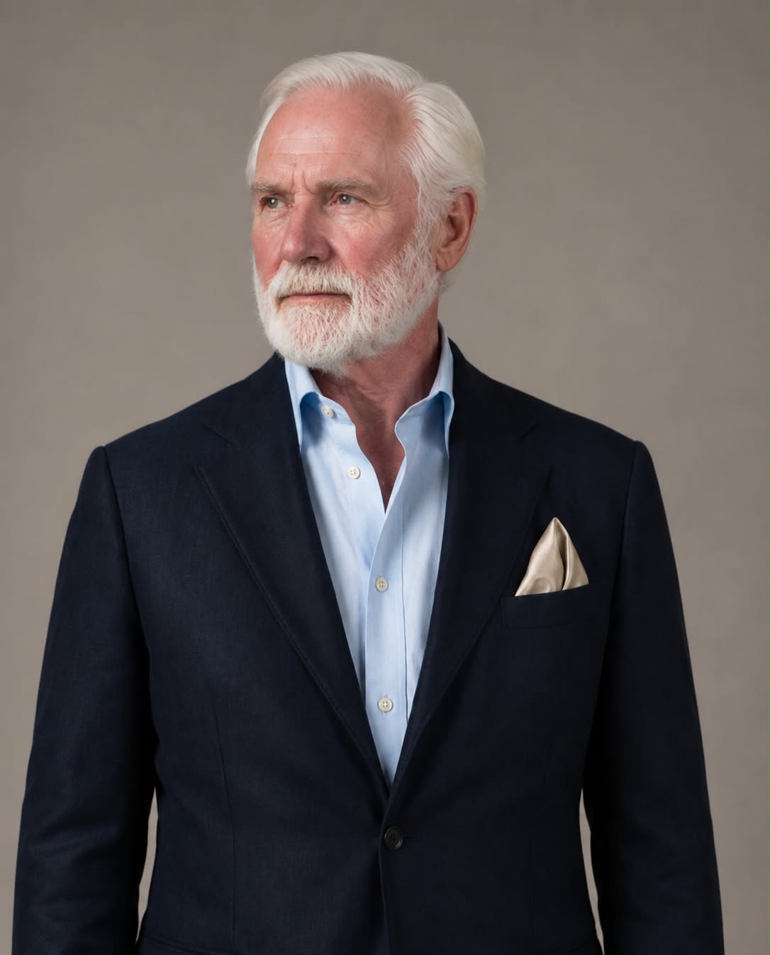 The Champagne Pocket Square